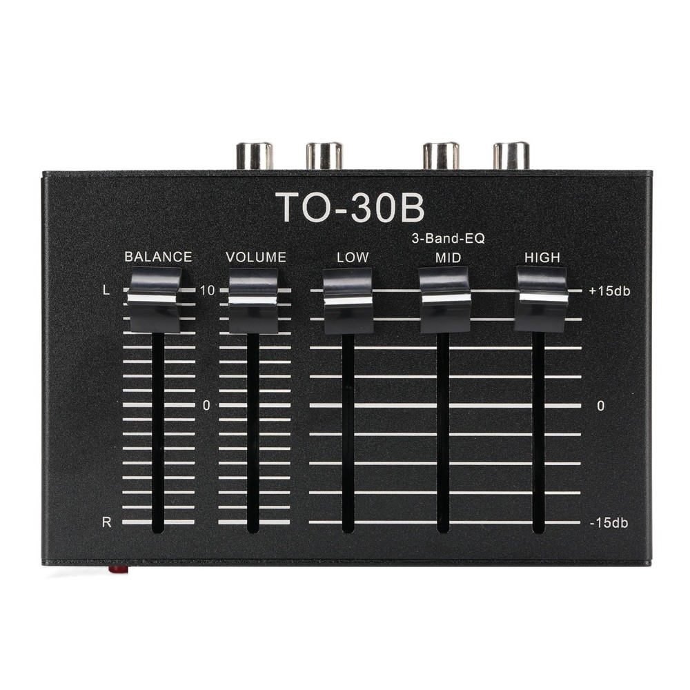 Record Player Preamplifier EQ Phono Preamp Balanced Volume Control For Home WT