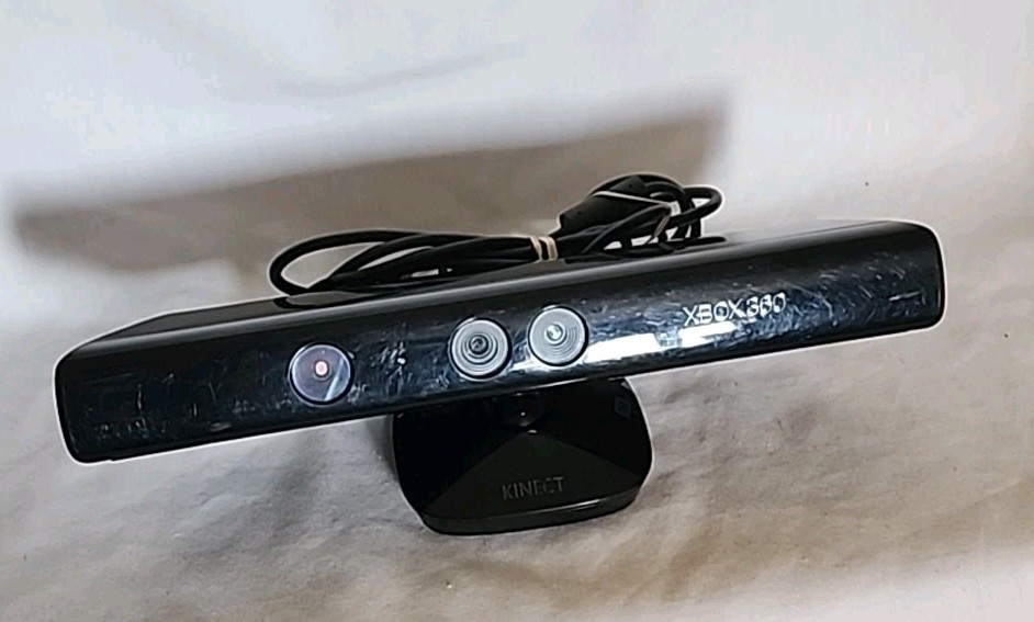 Microsoft Xbox 360 Kinect Connect Black Sensor Bar USB Corded Model 1414