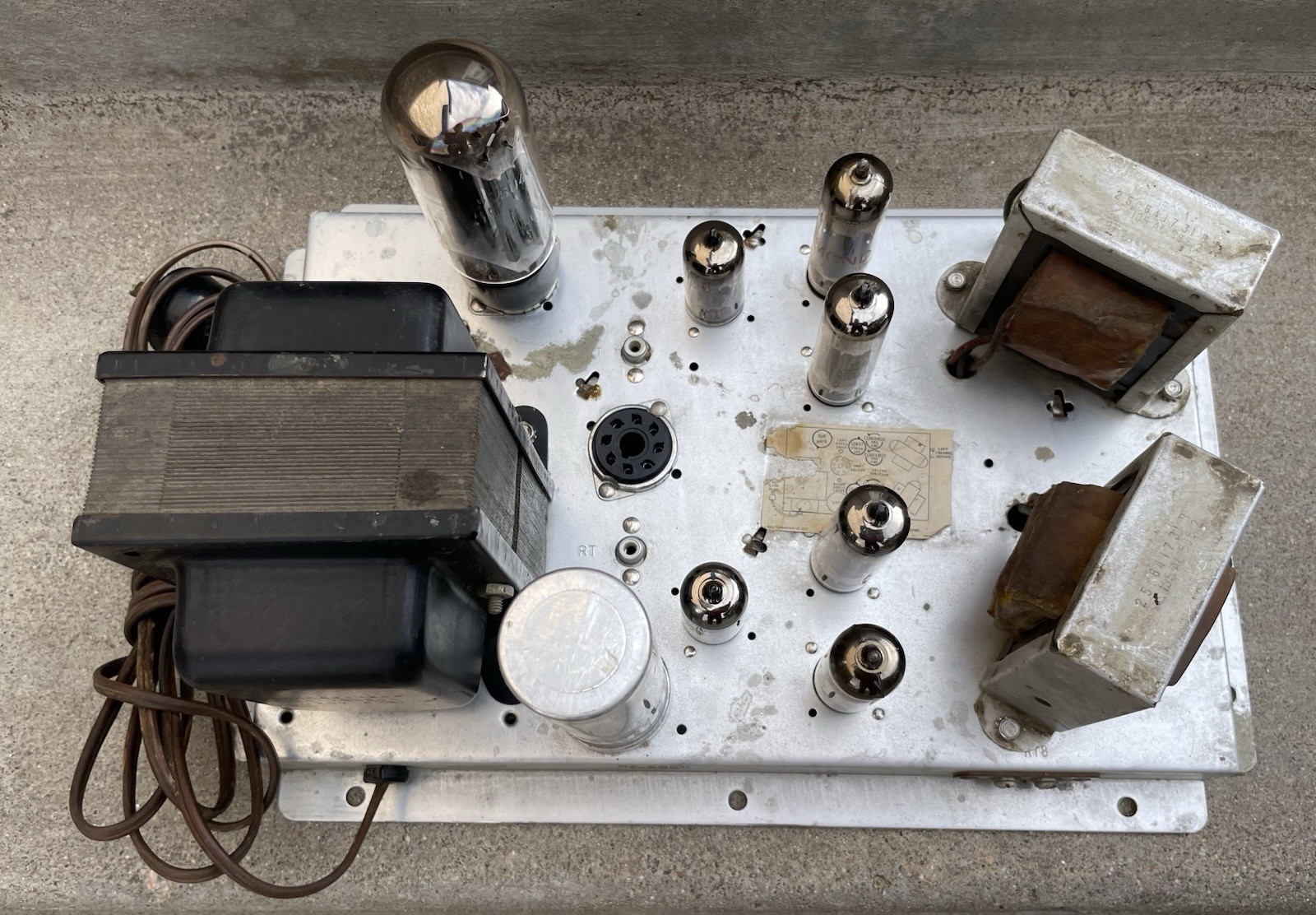 Beautiful 1959 Motorola HS-696C Stereo Tube Power Amp 12AX7 EL84 5U4