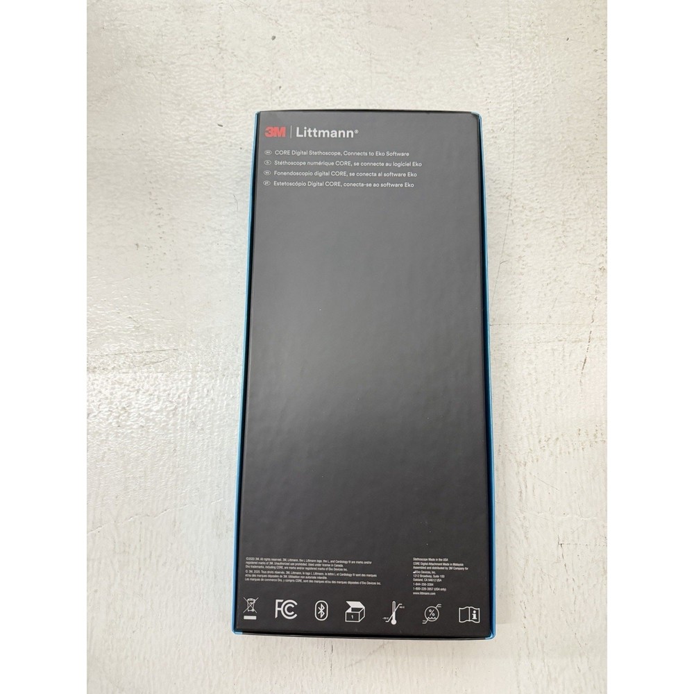 EMPTY BOX FOR LITTMAN core stethoscope 8570 3m
