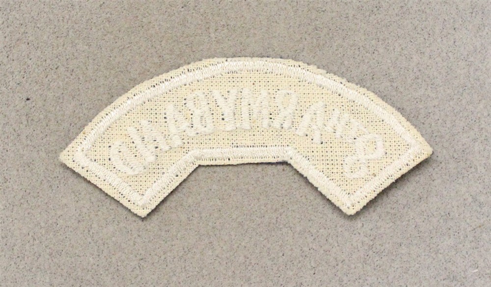 Army patch 6716: 8th Army Band - Korean made
