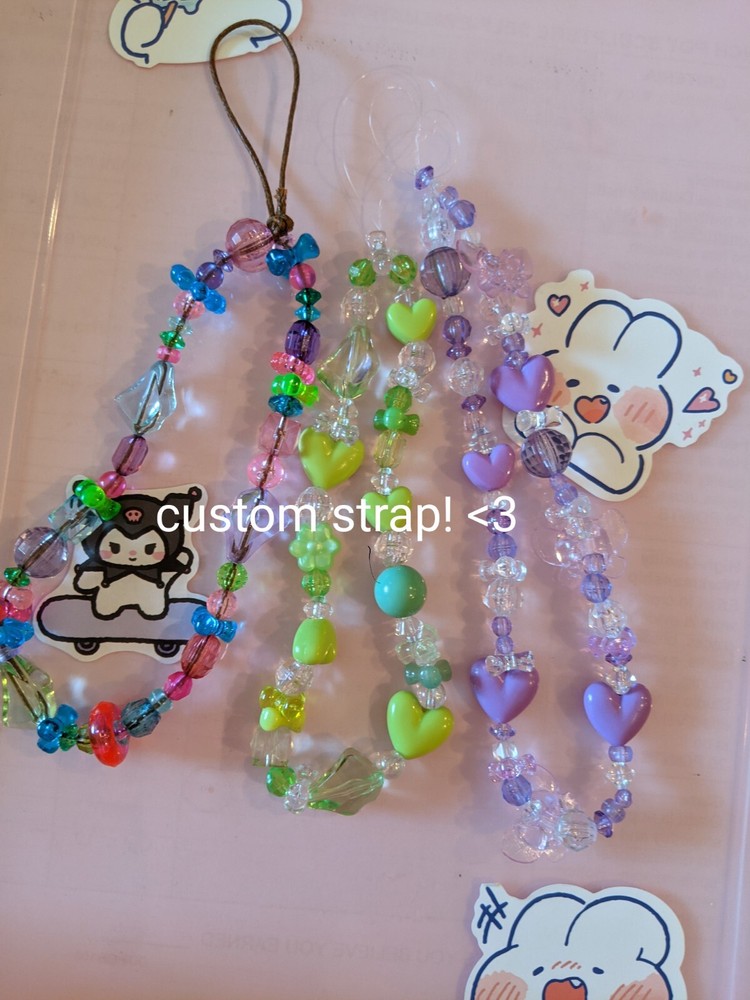 custom phone strap! - pick your own 💕