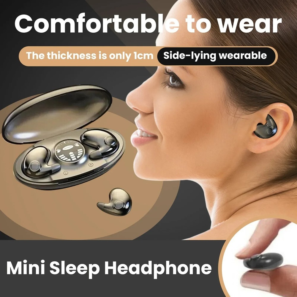 True Wireless Bone Conduction Headphones Bluetooth 5.3 Wireless Headset Earbuds