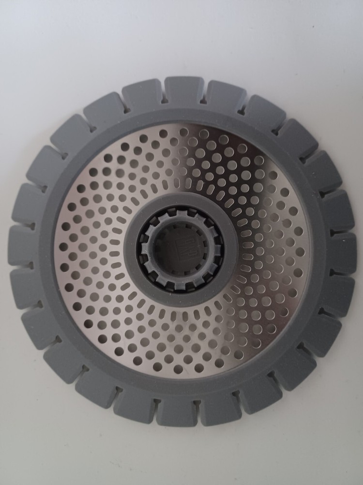 1 qAp stainless steel drain shield light grey