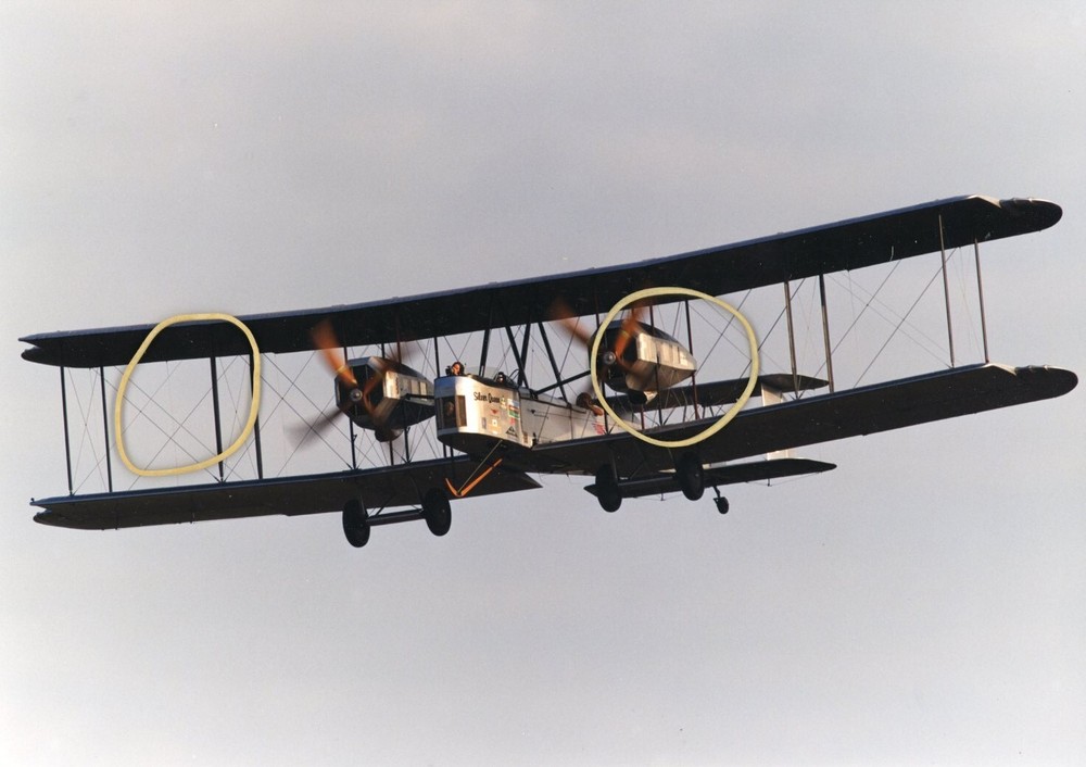 VICKERS VIMY - Original Aircraft photo