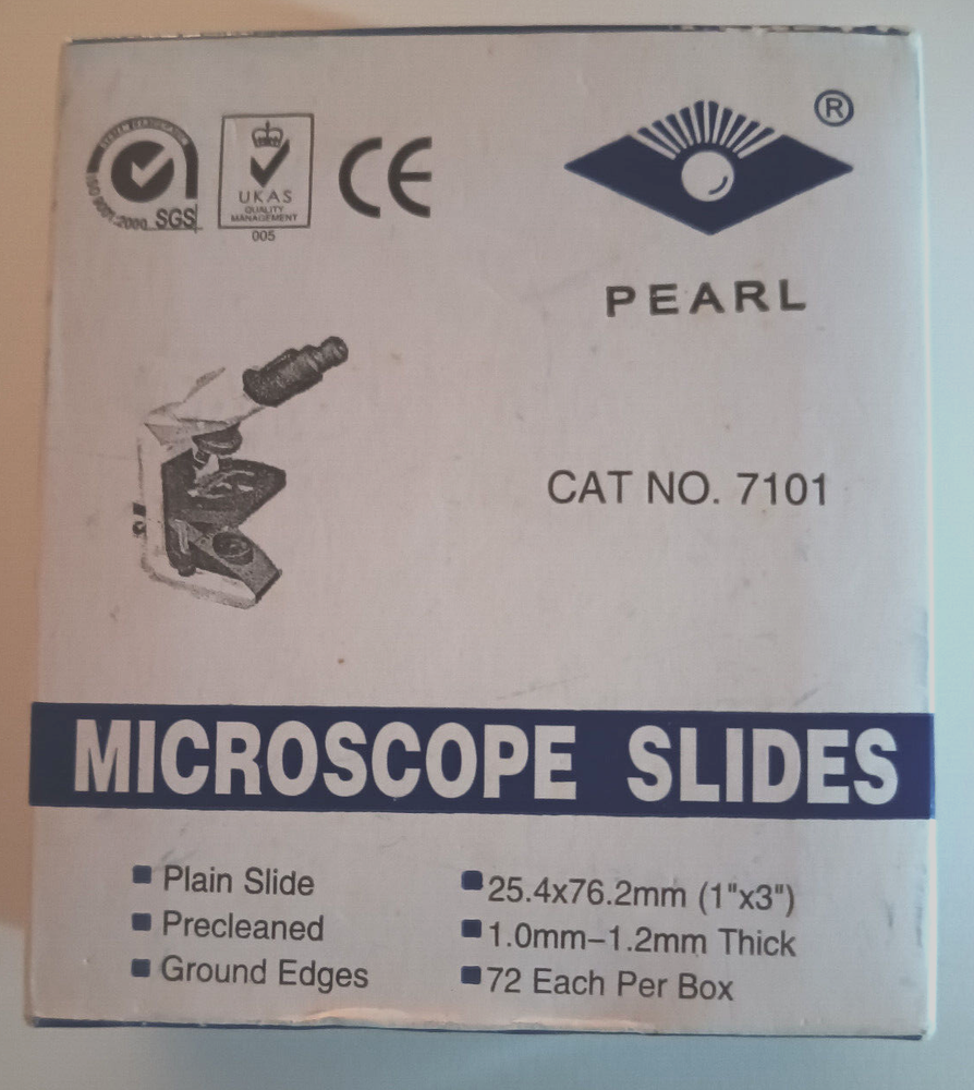 Microscope Slides - Pre-Cleaned / Clear (Set of 70)