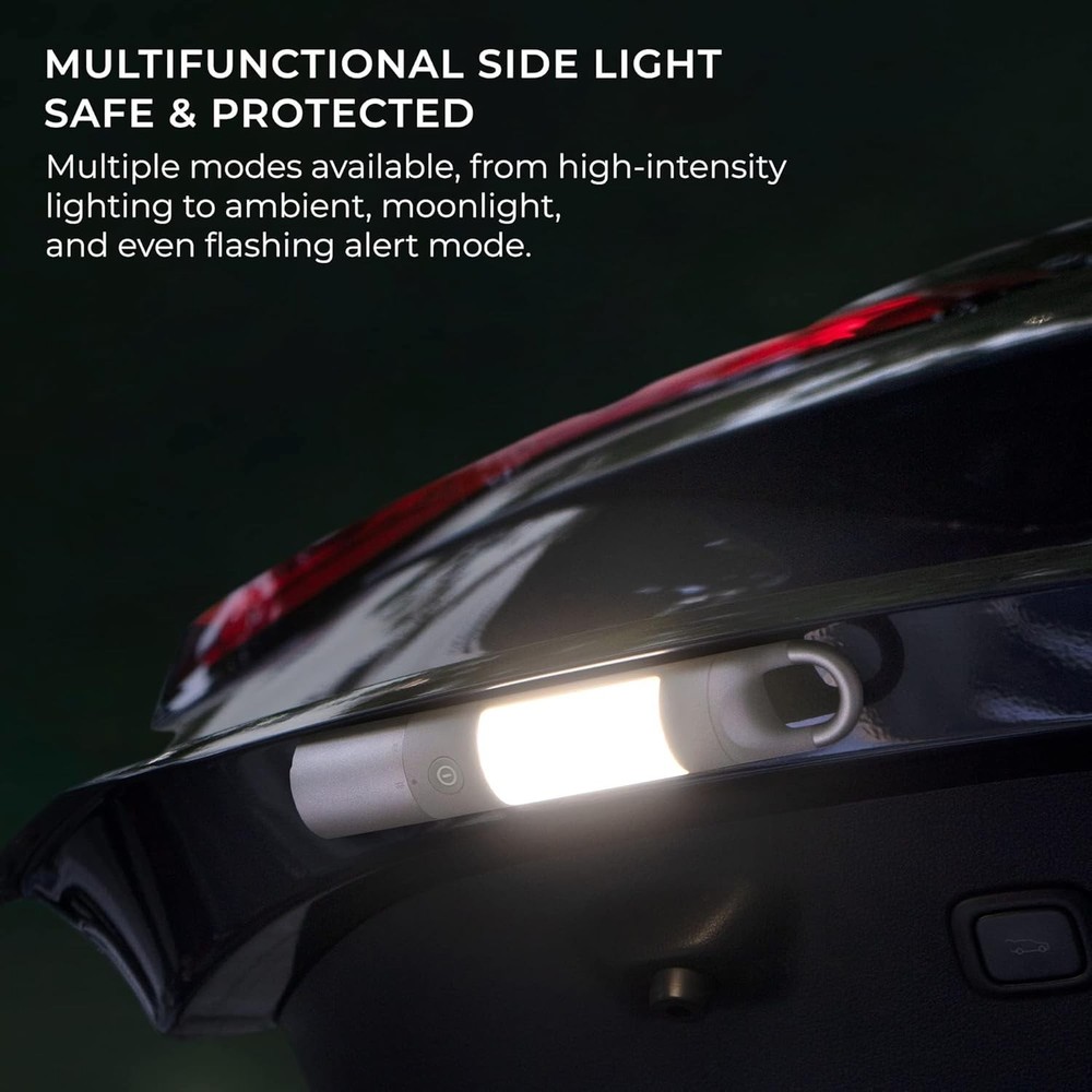 Flashlight Duo, USB-C Rechargeable, Dual Light Source, Colorful Ambient Light, I