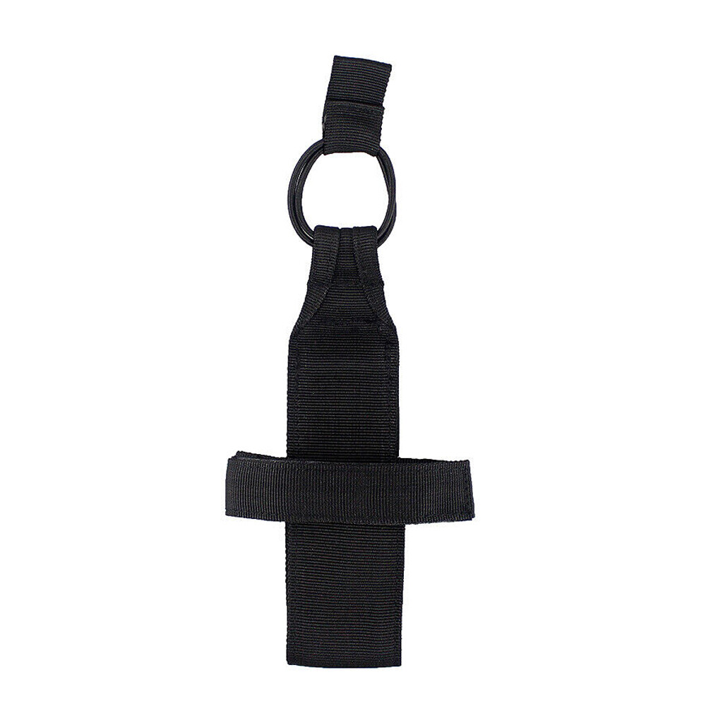 Outdoor Tactical Belt Kettle Holder Pouch Molle Adjust EDC Water Bottle Carrier