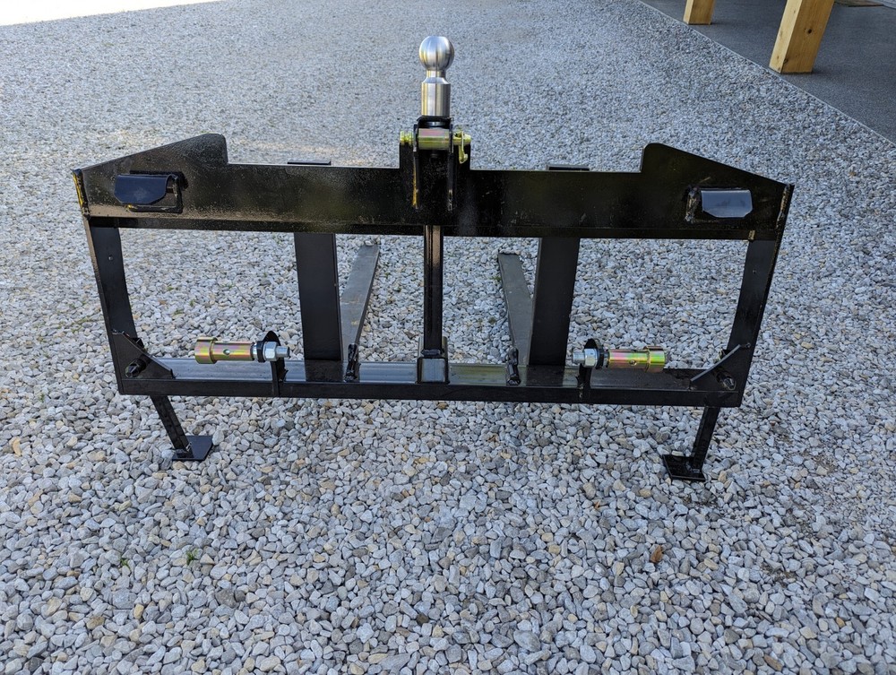 GWT VersaForks 51" Pallet Fork Frame 42" Tines Loader Tractor Quick 3 Point