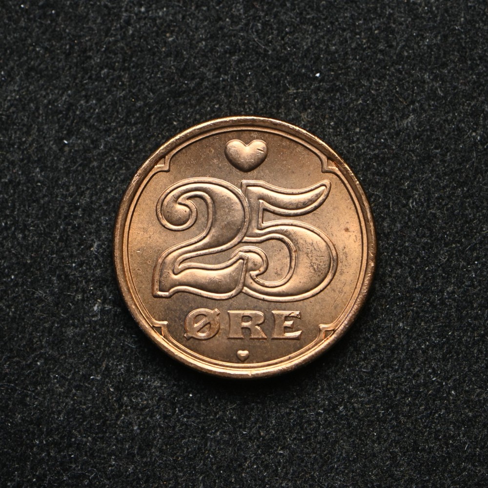 2002 Denmark 25 Ore BU (ab3390)