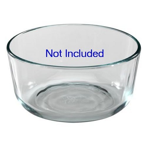 One (1) Pyrex Ware 4-Cup Storage Blue Plastic Lid Cover 7201-PC New