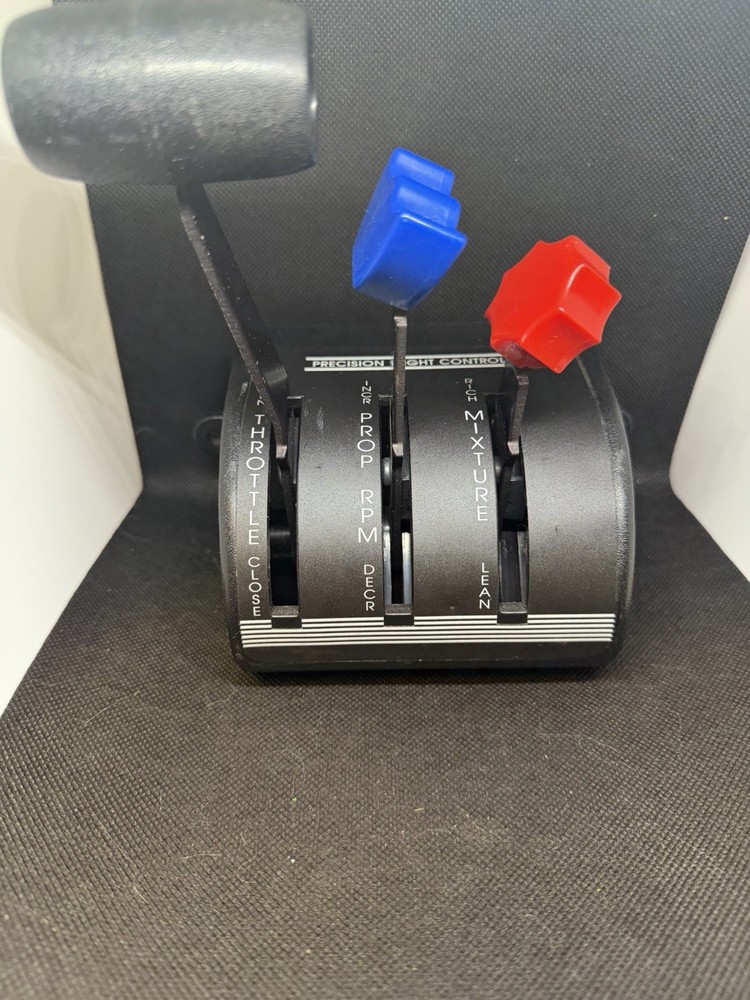 Precision Flight Controls Mixture Throttle For Flight Simulator