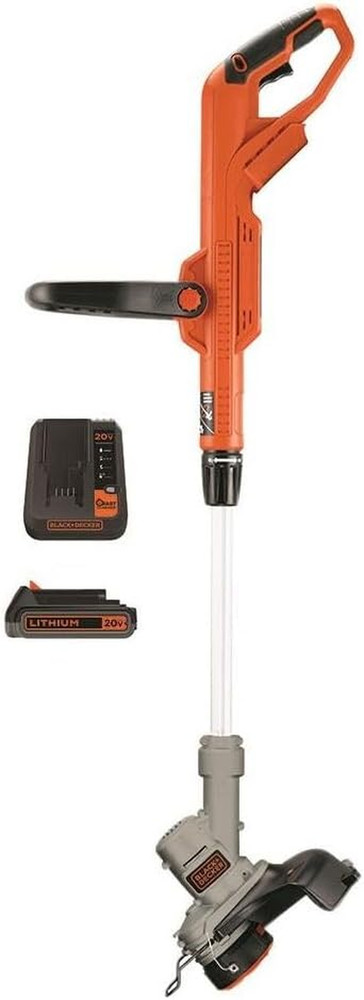 BLACK+DECKER 20V MAX String Trimmer and Edger 2 in 1, Cordless Weed Wacker with
