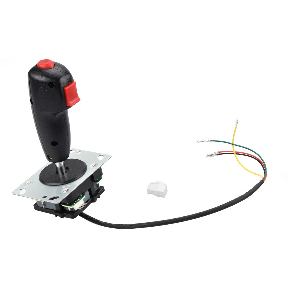 Arcade Game Cabinet Grap Flight Joystick Trigger Top Fire Button Vibration