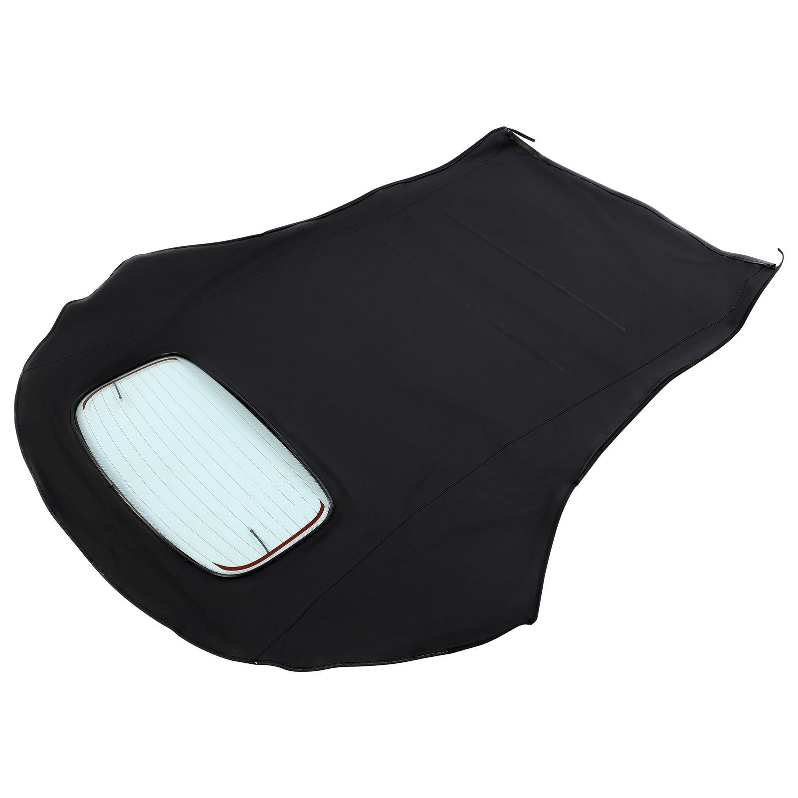 Black Convertible Soft Top Heated Glass Window For Volkswagen Beetle 2003-2010