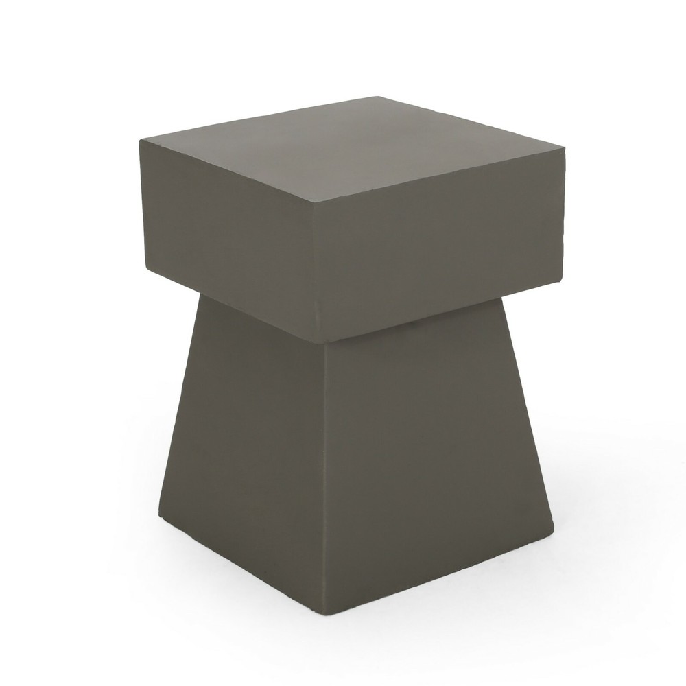 Karrah Outdoor Modern Side Table
