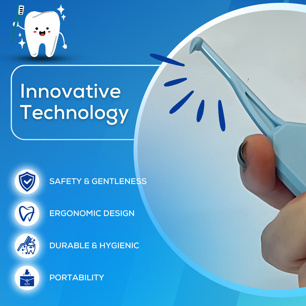 Clear Aligner & Retainer Remover Tool Compact Retractable for Invisalign Braces