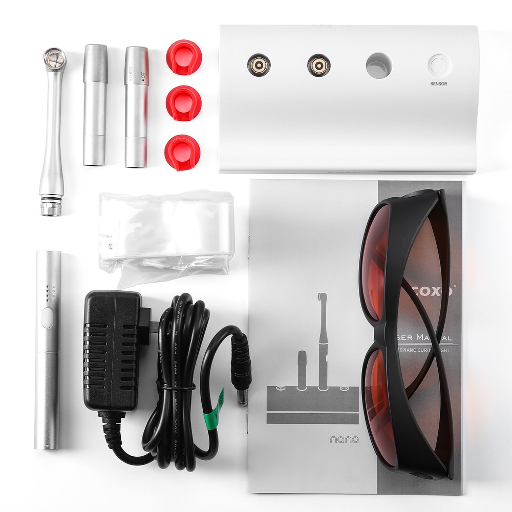 COXO LED Curing Light Cure Lamp With Caries Detection Function Metal DB686 NANO