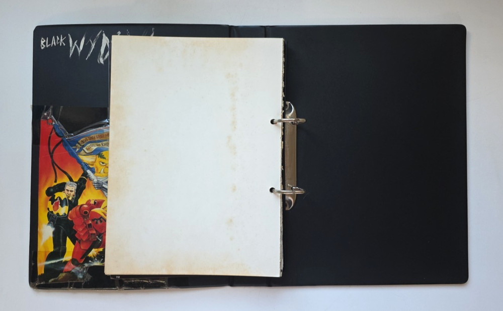 Codex Titanicus 1st Edition Warhammer 40K Games Workshop 1989 IN 3 RING BINDER