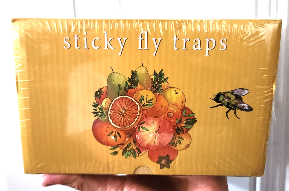 2 Boxes (80 packs) -include tacks-Sticky Fly Traps, Free shipping