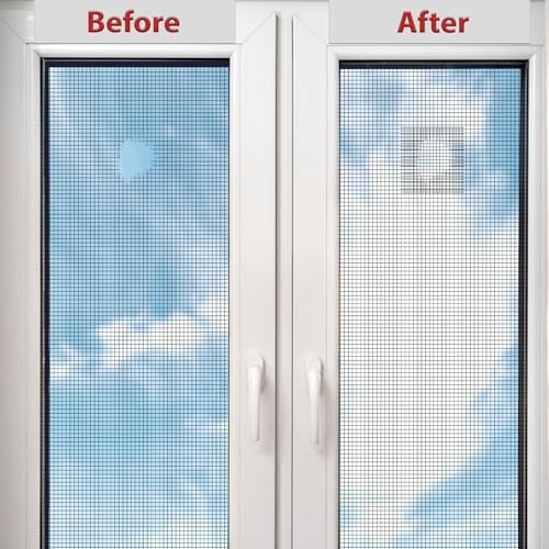 Window Screen Tape Repair Waterproof Strong Adhesive Mesh Patch Tape Screen