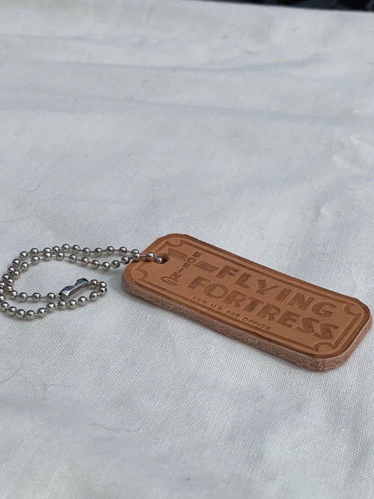 New! B17 Flying Fortress Zip pull 4 flying leather jacket accessory - repro