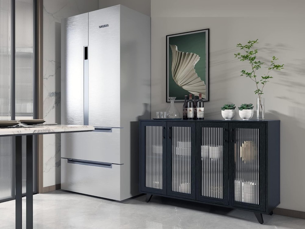 Kitchen Buffet Server Table Accent Sideboard Cupboard Server Buffet Console T...