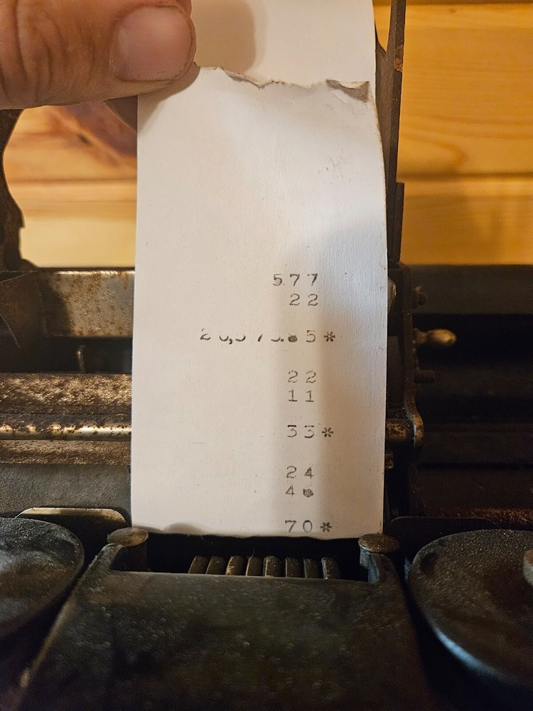 1920s Burroughs Adding Machine