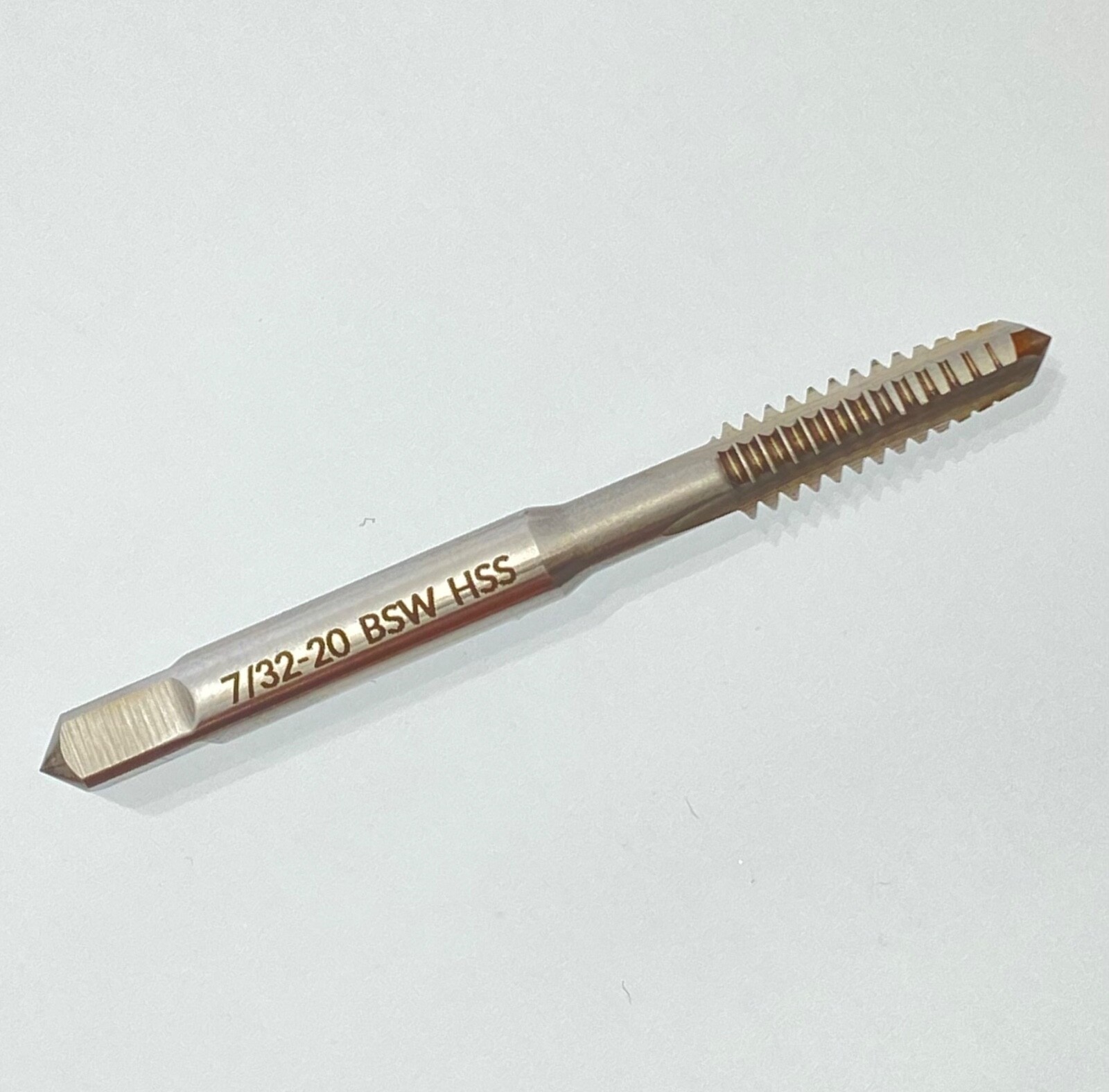 7/32-20 BSW M2 HSS Right Hand Taper Tap for Stanley Plane Tools