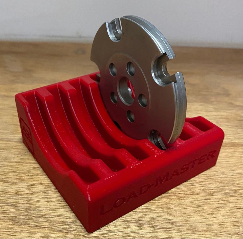 Shell Plate Holder for Lee Load-Master Reloading Benchtop Rack Holds 6