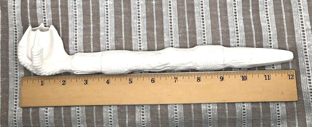 Native American Indian Claw Eagle Pipe Ceramic Bisque Ready to Paint