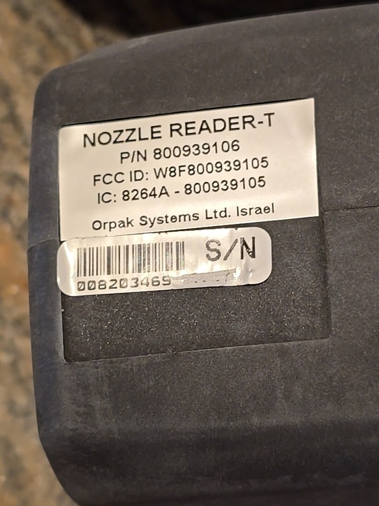 orpak nozzle reader-t 800939106