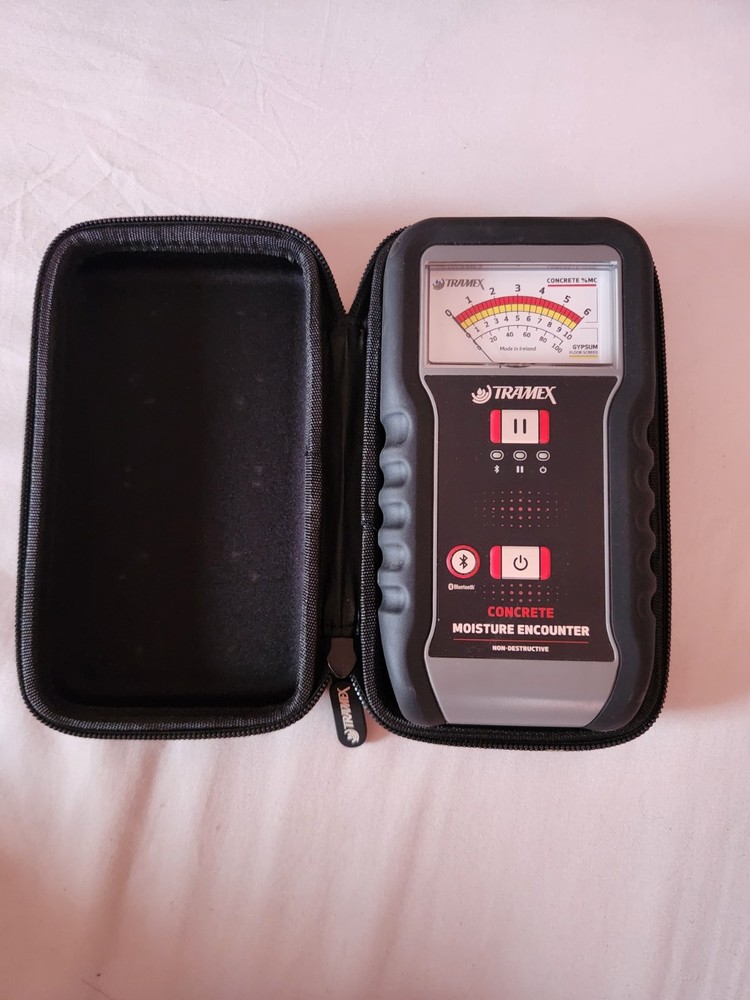 Tramex CME5 Bluetooth Moisture Meter Non-Destructive Analog/Digital with Case