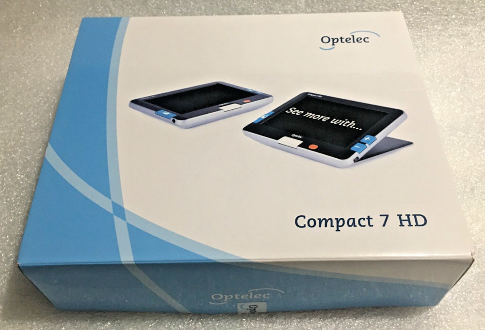 Optelec Compact 7 HD Electronic Low Vision Magnifier Reader