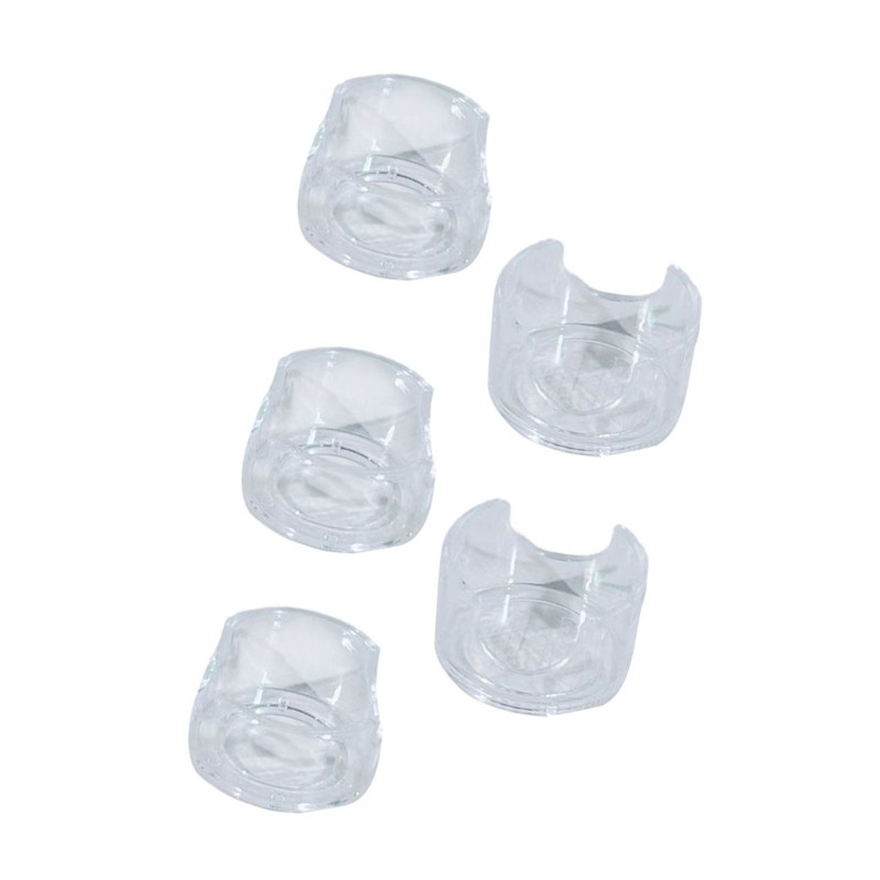 Plastic Billiard Chalk Powder Box Clear Chalk Protections Case Enduring