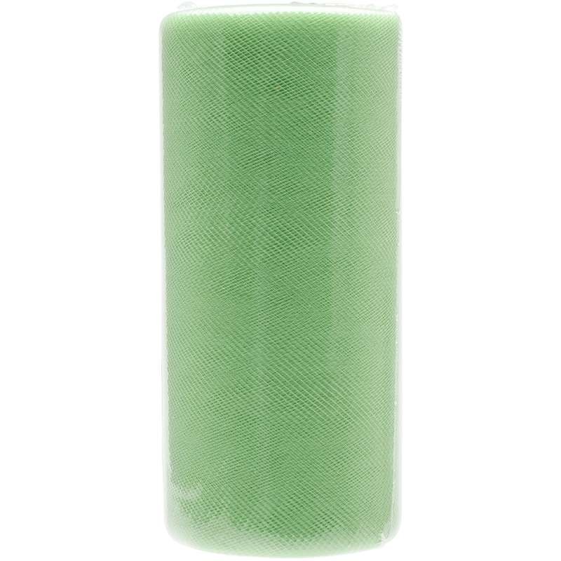 Tulle 6" Wide 25yd Spool Lime