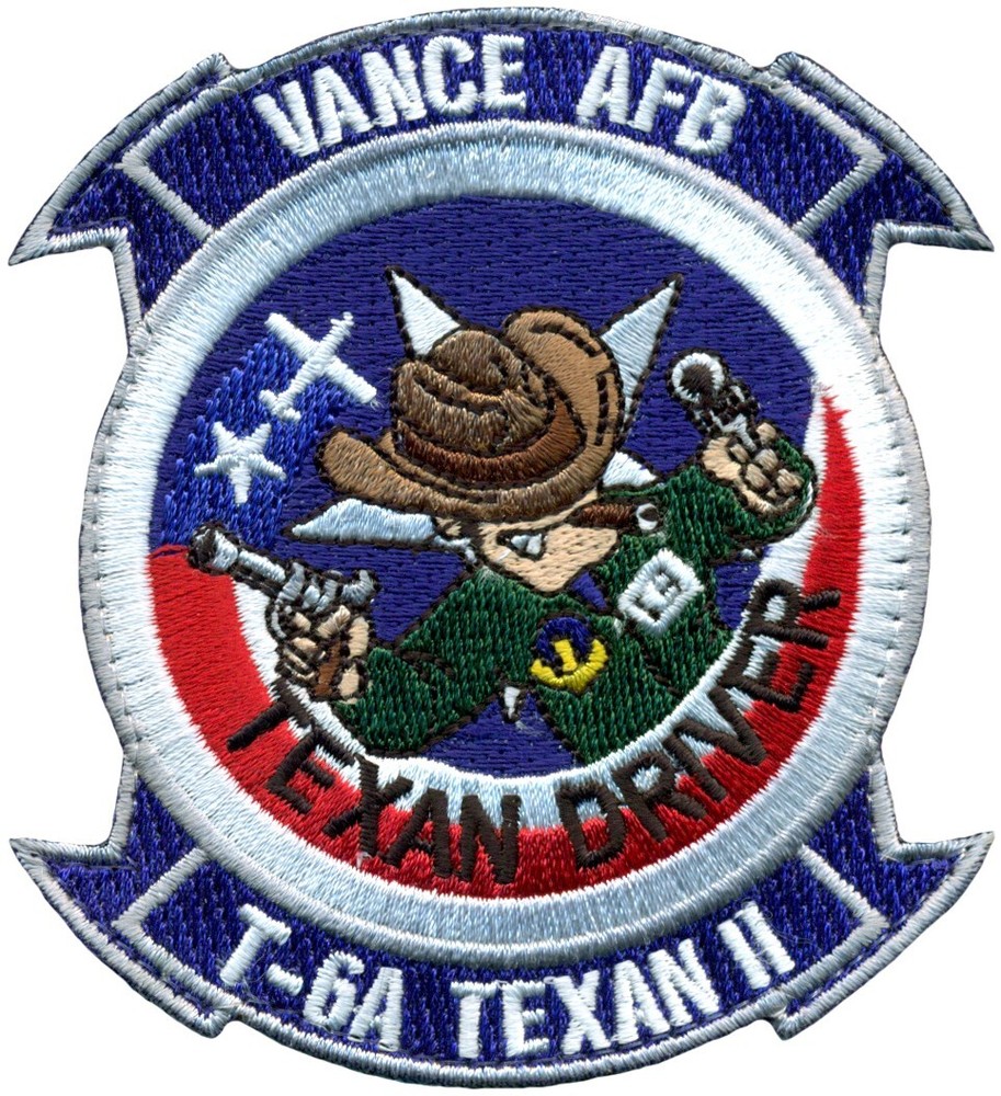 USAF 71st FLYING TRAINING WING VANCE AFB T-6A TEXAN II PATCH