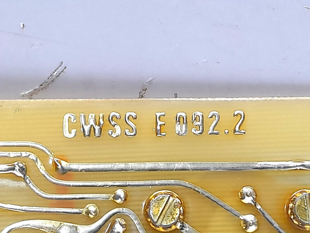 CWSS E 092.2 PCB E092.2