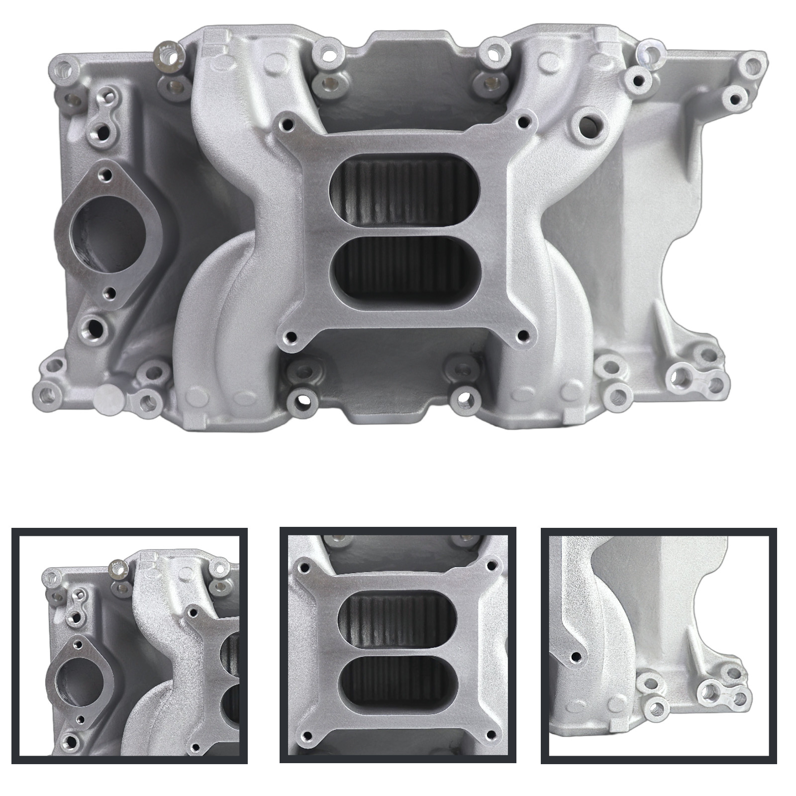 Dodge MOPAR Plymouth Chrysler 318 340 360 Dual Plane Aluminum SB Intake Manifold