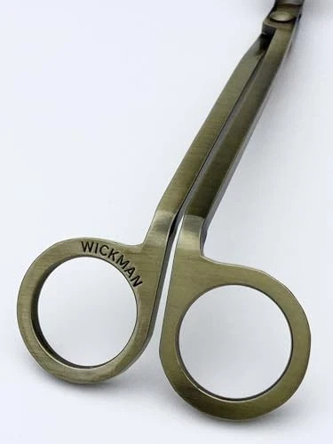 WICKMAN Antique Brass Finished Wick Trimmer