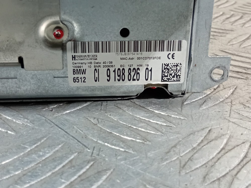 BMW E82 E88 E90 E92 E93 CIC Car Infotainment Computer Radio Head Unit 9198826