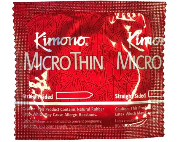 Kimono MicroThin Condoms - 12 count Lubricated