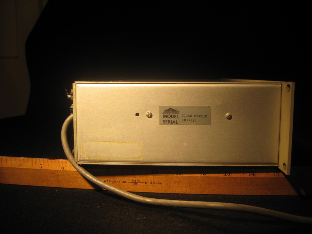 ADC AMERICAN Data Corp 560AR Ad50048 Video Switch Rack mount panels