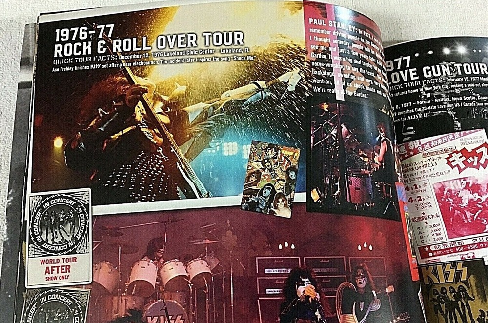 KISS End Of The Road Tourbook Program 2020 "V3" Live World Tour Not Aucoin Gene