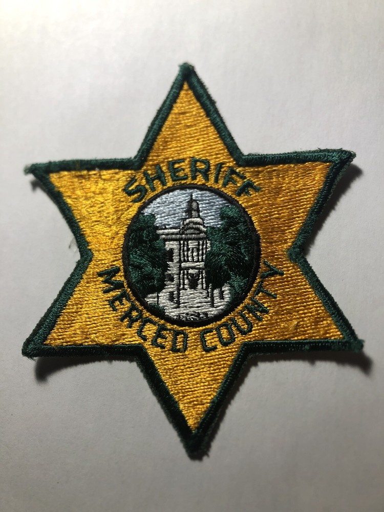 Merced County California Sheriff Patch