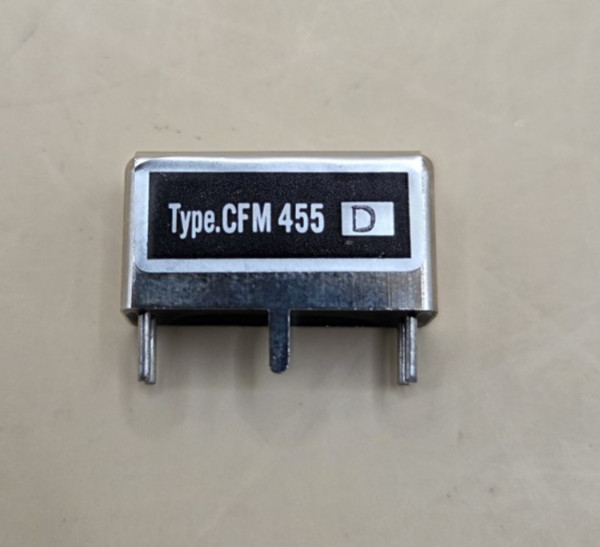 NOS Murata CFM455D BANDPASS CERAMIC FILTER