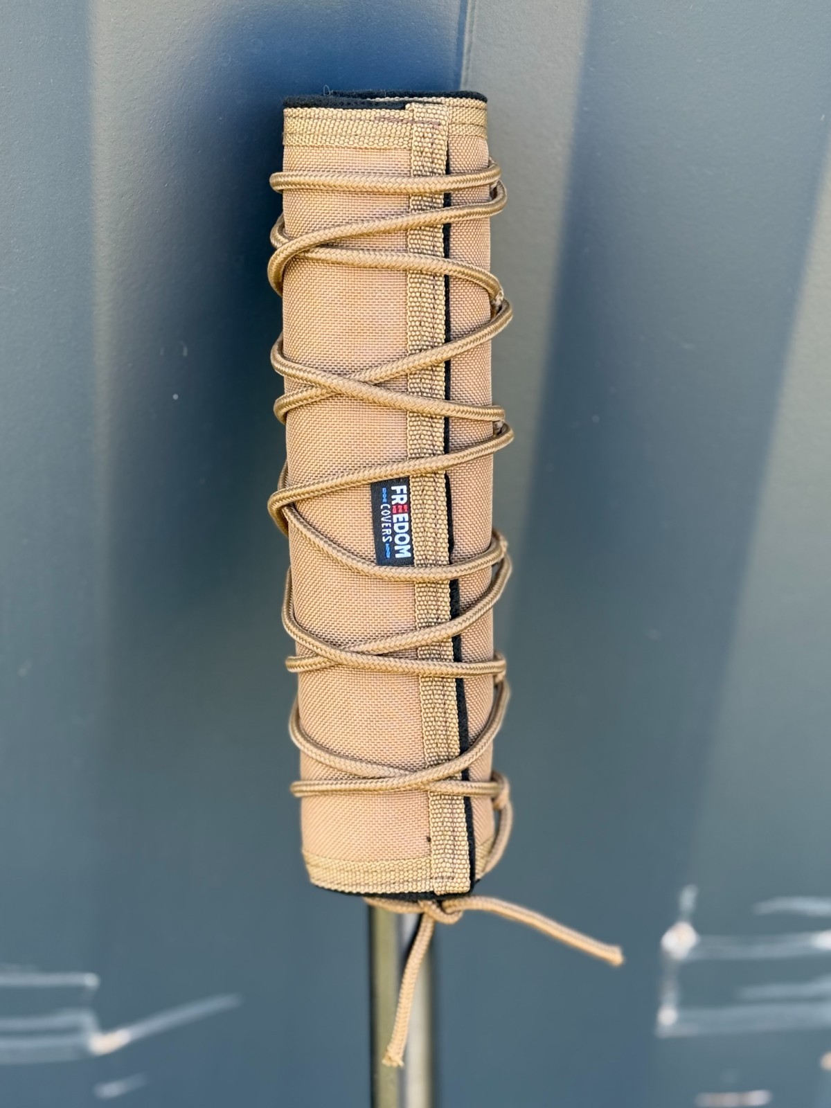 Freedom covers silencer Cover 6.5 inch fde /brown