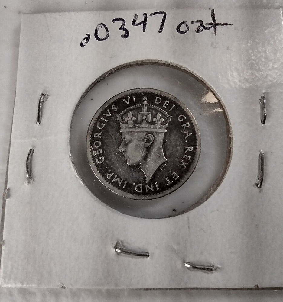 1941-C Newfoundland 5 Cents - Silver
