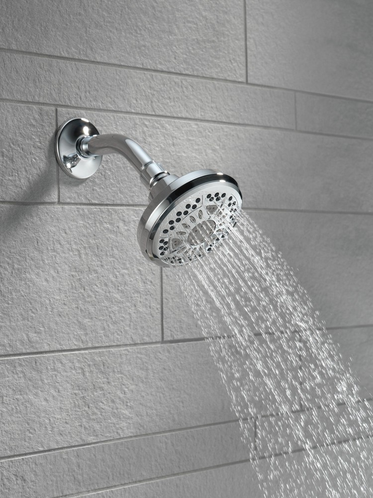 Delta 6-Setting Shower Head in Chrome - Certified Refurbished