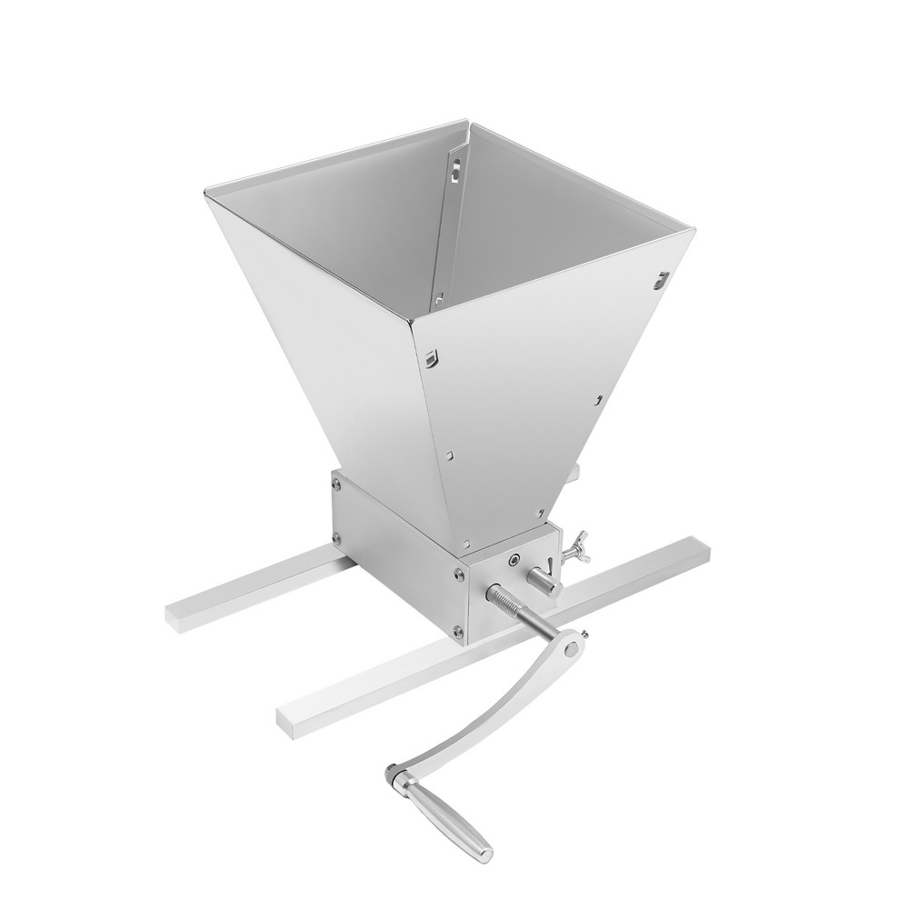 4L Manual Roller Grain Mill Adjustable Low Speed Drill Corn Crusher Machine US